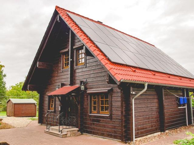 Provisionsfrei* Blockbohlenhaus mit Solaranlage & großem Grundstück Wohnen im Naturparadies von Rühlow Sponholz