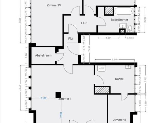 provisionsfrei Dachgeschoss incl. Stellplatz in Tegel