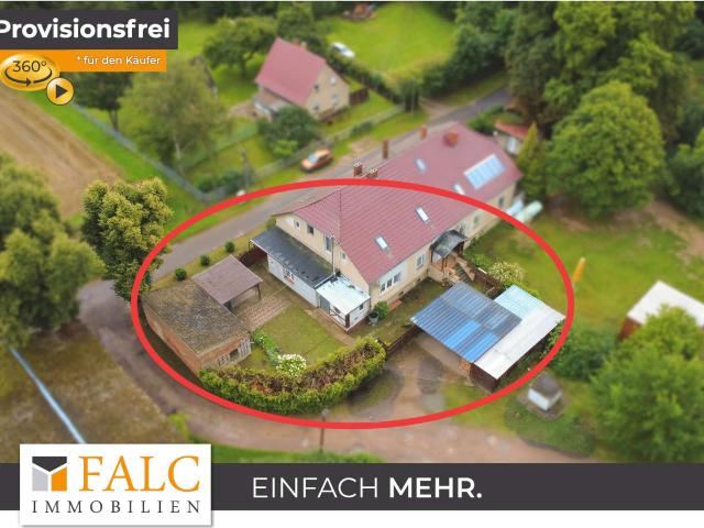 Provisionsfrei: Doppelhaushälfte mit viel Platz, Garten und Gestaltungspotenzial