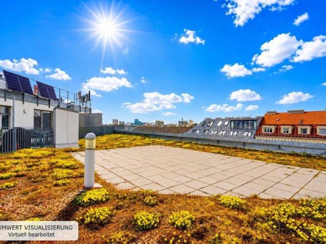 PROVISIONSFREI | EINMALIGE AUSSICHT AM WIENERBERG | Dachterrassenwohnung | 3 Zimmer | ca. 71 m² NFL | Doppelgarage