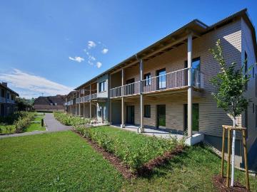 ERSTBEZUG Moderne 3 Zimmer Wohnung im Landhausstil mit Balkon Tierpark & Badesee in der Nähe geförderte Miete 3 Zimmer