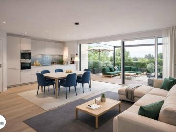 Provisionsfrei! Erstbezug | Modernes Doppelhaus am Klosterneuburger Ölberg mit Terrasse & Stellplatz – Schlüsselfertig