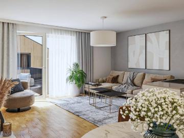 PROVISIONSFREI: Exklusive 2 Zimmer Dachgeschosswohnung mit traumhafter Terrasse – ideal für Eigennutzer & Anleger