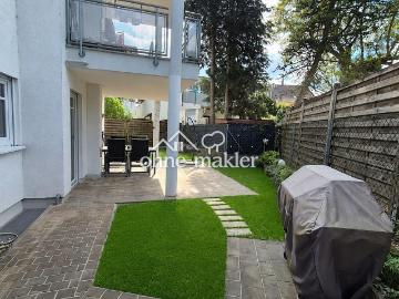 Provisionsfrei: Exklusive Maisonette Gartenwohnung im Franzosenviertel von Mühlheim am Main