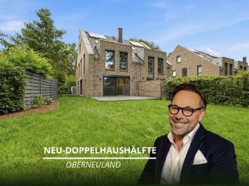 Provisionsfrei! Exklusive Neubau Doppelhaushälfte mit großzügigem Garten