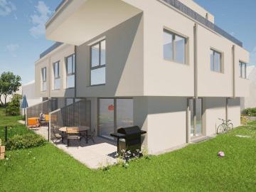 PROVISIONSFREI! Exquisites Eckreihenhaus am Mühlwasser WNFL: 187 m² * 5 Zimmer & uneinsehbarem Garten
