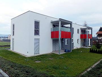 Moderne 2 Zimmer Wohnung mit Balkon und Carportparkplatz geförderte Miete ODER geförderte Miete mit Kaufoption 2 Zimmer