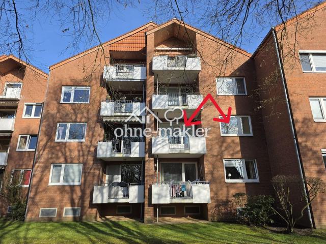 !Provisionsfrei! Freie 2 Zimmer Wohnung mit Loggia und Kfz Stellplatz