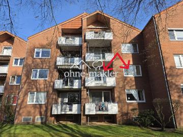 !Provisionsfrei! Freie 2 Zimmer Wohnung mit Loggia und Kfz Stellplatz
