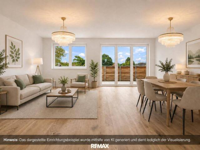 Provisionsfrei für den Käufer Dachgeschoss 3 Zimmer mit Balkon
