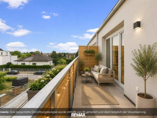 Provisionsfrei für den Käufer Dachgeschoss 2 Zimmer mit Balkon