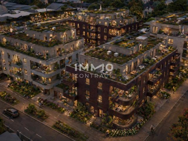 Provisionsfrei! Gartenwohnung mit Nachmittagssonne und freiem Blick Neubau, Erstbezug