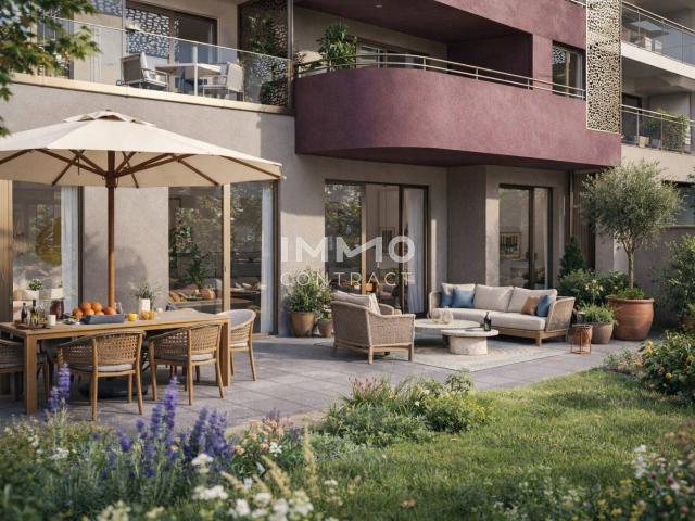 Provisionsfrei! Gartenwohnung mit Nachmittagssonne und freiem Blick Neubau, Erstbezug