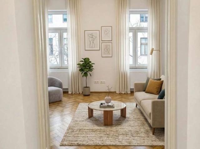 Provisionsfrei Generalsanierte Altbauwohnung im Stuwerviertel – 2/3 Zimmer Provisionsfrei