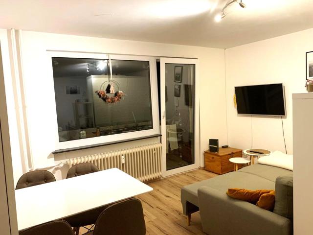 Provisionsfrei: Gepflegte möblierte 1 Zimmerwohnung mit Westbalkon Uninähe