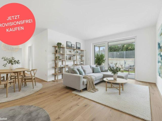 PROVISIONSFREI! Geschmackvoll gestaltete 3 Zimmer Gartenwohnung | Terrasse | Abendsonne