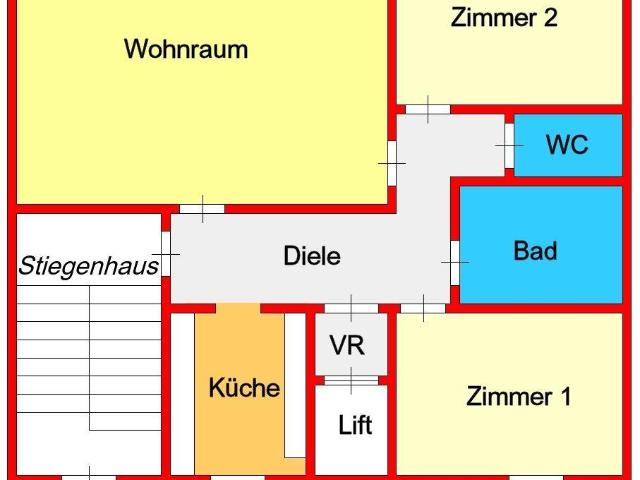 Provisionsfrei: Großzügige 3 Zimmerwohnung mit Autostellplatz zentral bei Dietrichsteinplatz Münzgrabenstraße ab sofort zu vermieten!