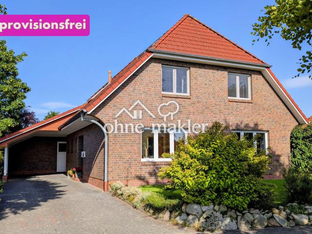 Provisionsfrei: Großzügiges Einfamilienhaus mit Südterrasse und Garten in Jaderberg