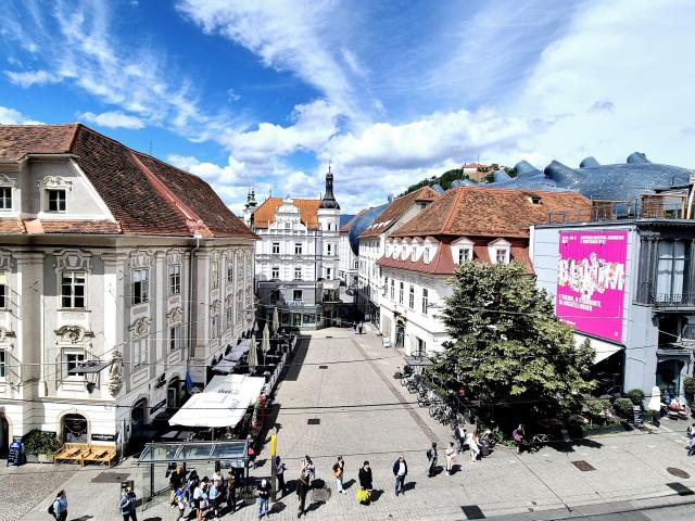 Provisionsfrei: Graz Zentrum, 3 Zi Whg, WG geeignet