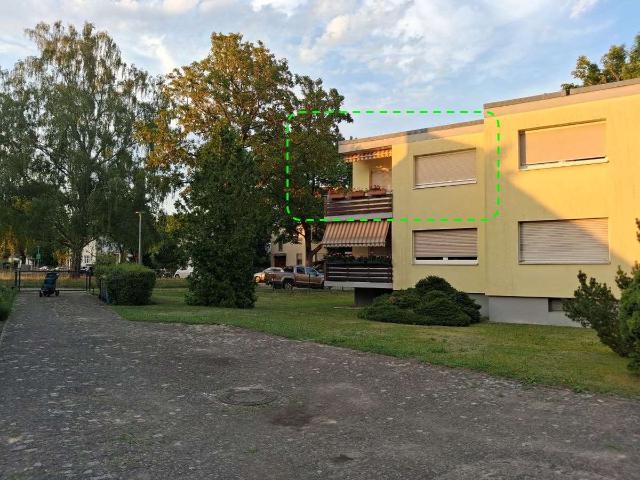 Provisionsfrei: helle 3 Zimmer Wohnung mit Süd West Balkon, Garage & Blick ins Grüne