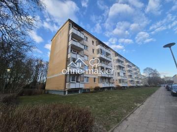Südstadt, Rostock, Bramow - Balkon, Ausgestattete Küche