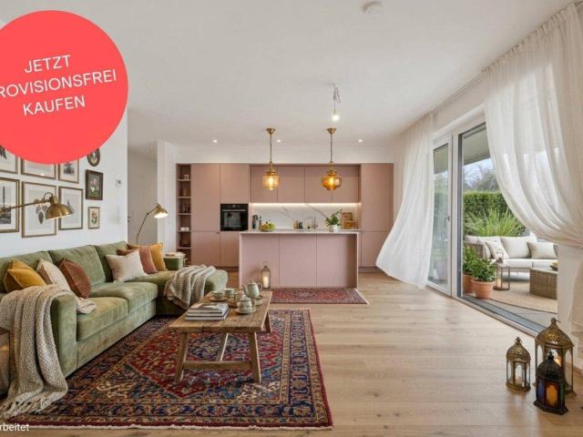 PROVISIONSFREI! Ideal geschnittene 4 Zimmer Gartenwohnung | Zwei Bäder | Sofort bezugsfertig
