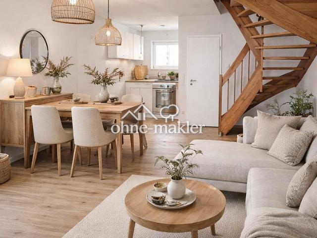Provisionsfrei! Kapitalanlage 4,75% Rendite oder Eigennutz I Maisonette Wohnung in Gartenberg