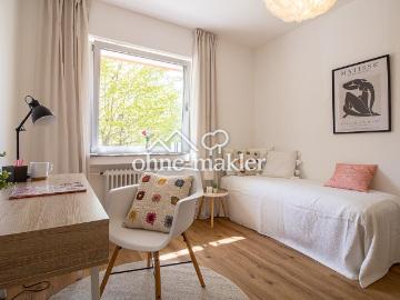 Provisionsfrei kaufen: 88 m² Erdgeschosswohnung mit 2 Balkonen
