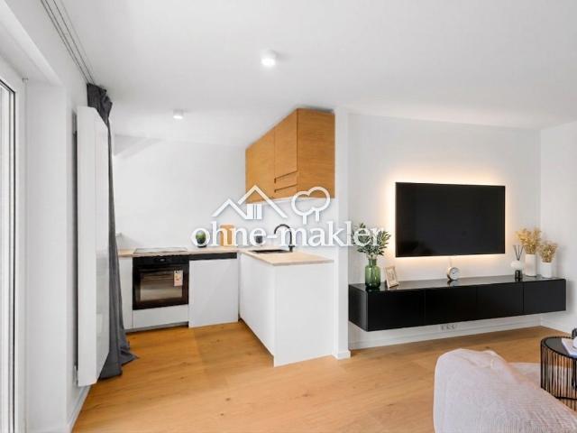 Provisionsfrei & Kernsaniert vom Architekten 2 Zimmer, Loggia und EBK