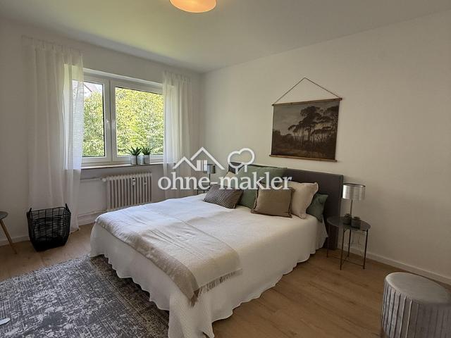 Provisionsfrei / Kernsanierte 3 Zimmer Wohnung in Wiesbaden Schierstein mit Balkon & Stellplatz