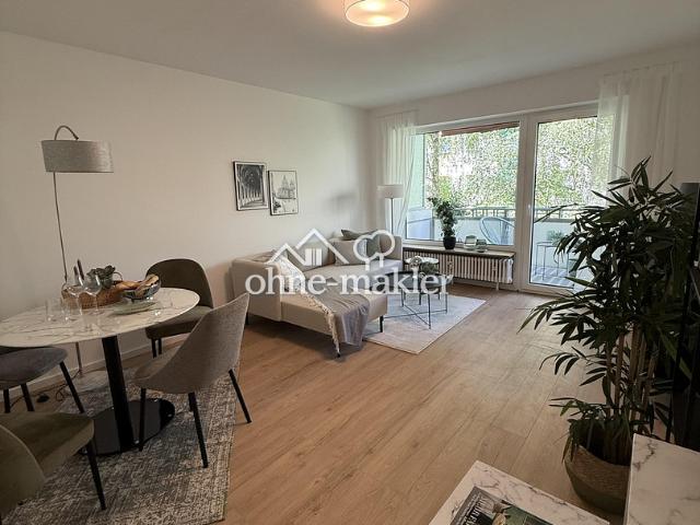 Provisionsfrei / Kernsanierte 3 Zimmer Wohnung in Wiesbaden Schierstein mit Balkon & Stellplatz