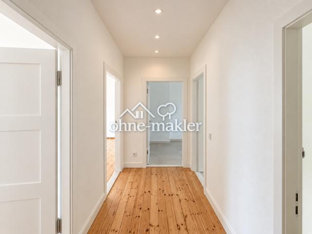 Provisionsfrei | Komplett sanierter 3 Zimmer Altbau in Schmargendorf