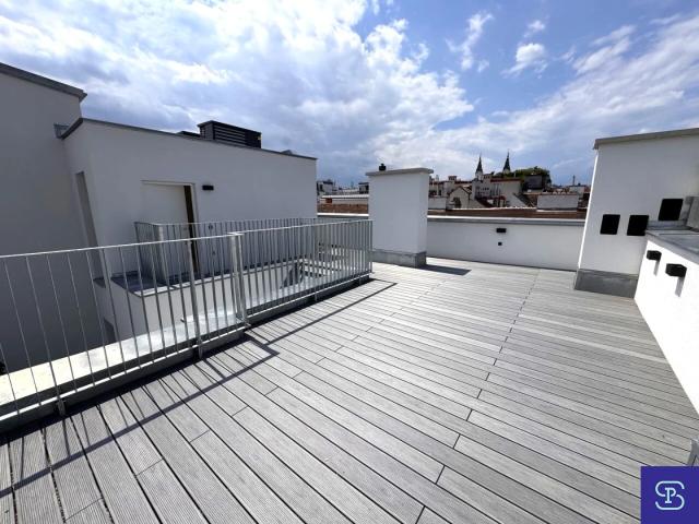 Provisionsfrei: Klimatisierter 137m² DG Erstbezug + 72m² Terrassen in Bestlage 1080 Wien