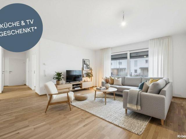 PROVISIONSFREI! Lichtdurchflutete 3 Zimmer Wohlfühlwohnung mit Garten | Süd West Ausrichtung
