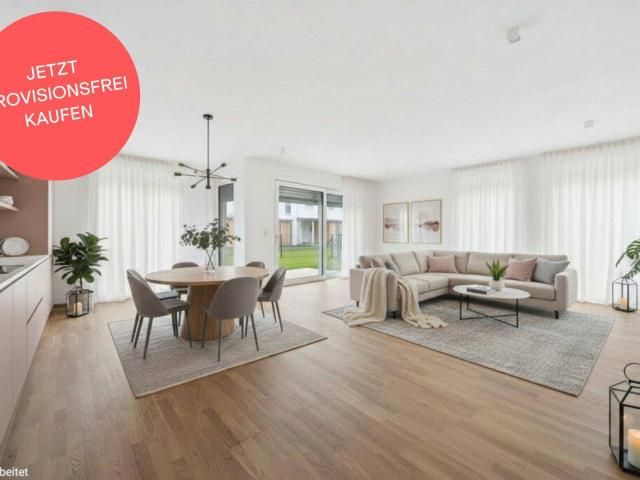 PROVISIONSFREI! Lichtdurchflutete 3 Zimmer Gartenwohnung | Loggia, Terrasse & Garten | Schrank und Abstellraum