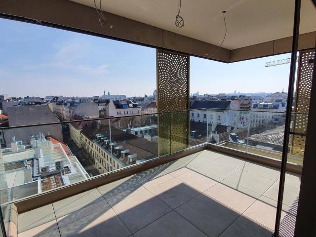 PROVISIONSFREI LUXUS MIT BALKON UND STEFFLBLICK AUF EINER EBENE KLIMA/GARAGE!