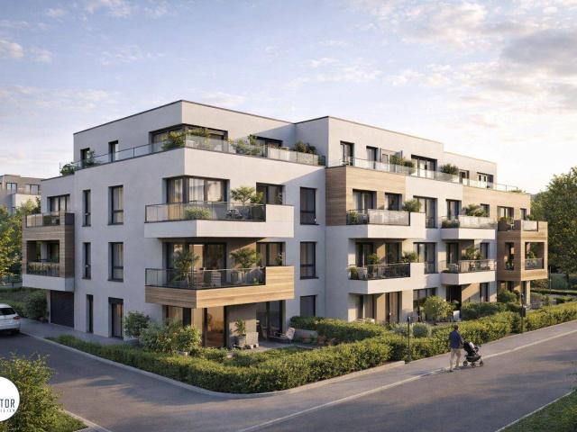 Provisionsfrei: Moderne 2 Zimmer Wohnung mit Terrasse & Eigengarten in urbaner Lage