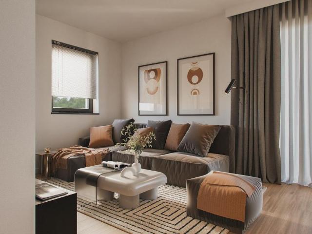 Provisionsfrei! Modernes Wohnhaus mit 4 Einheiten nahe dem Wasserwald Charmante Wohnung TOP 2 mit Balkon und Gartenanteil