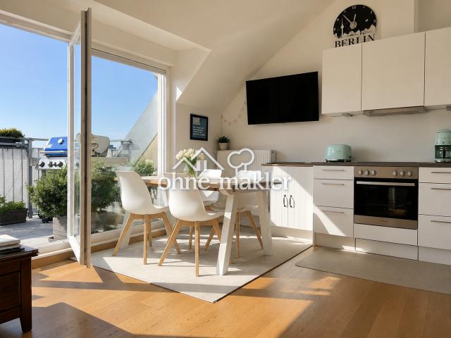 Provisionsfrei: Modernes Dachgeschoss mit 16 m² Sonnenterrasse
