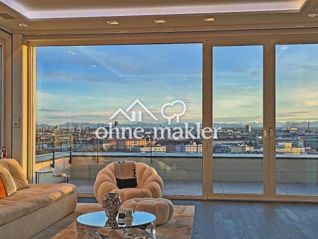 PROVISIONSFREI: Munich's Iconic View – The Ultimate Penthouse