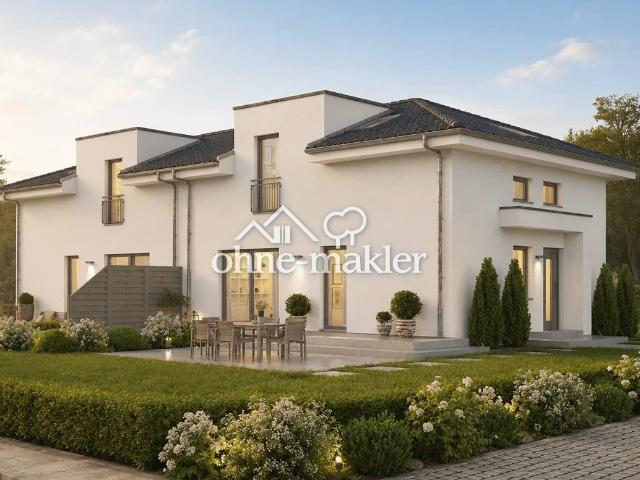 Provisionsfrei Neubau DHH mit Keller 200 m² Wohnfläche