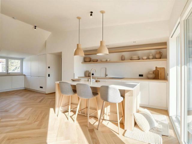 Provisionsfrei Neubau Erstbezug: Penthouse im Nobelviertel