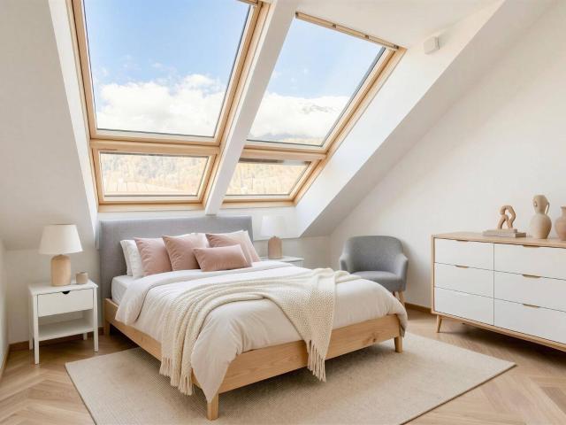Provisionsfrei: Neubau Erstbezug: Penthouse in Saggen
