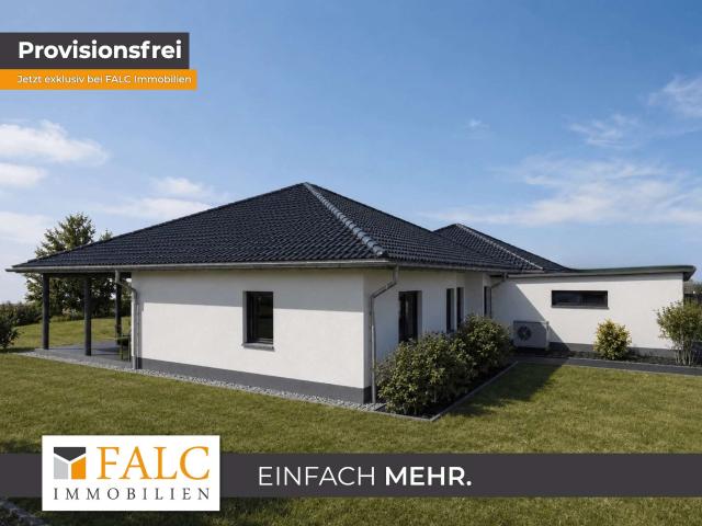 Provisionsfrei. Neubauprojekt Traumbungalow mit Feldblick