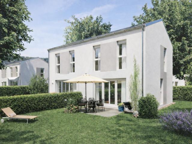 Provisionsfrei! Niedrigenergie Doppelhaus | PV Anlage, Luftwärmepumpe, ziegelmassiv | 4 Zimmer | Keller, Eigengarten & 2 Parkplätze