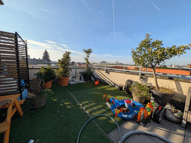 Provisionsfrei: Penthouse, 4 Zi, 97 m² + 27 m² Dachterrasse mit Bergblick