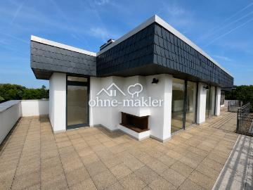Penthouse über den Dächern von Krefeld – mit 360° Panoramaterrasse