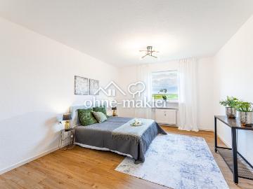 PROVISIONSFREI: Renovierte Wohnung mit Balkon und fantastischem Ausblick am Wildpark. Bezugsfrei