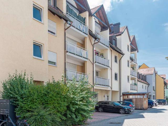 PROVISIONSFREI* Ruhig und zentral – 1 Zimmer ETW mit Lift, EBK u. Balkon Landshut Innenstadt