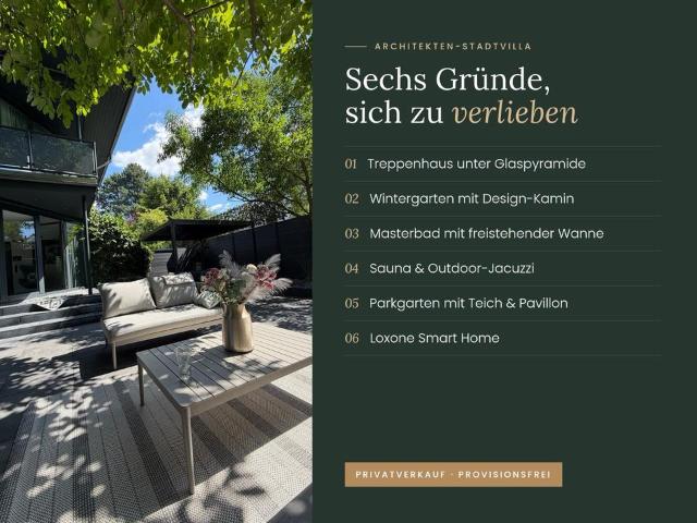 Provisionsfrei: Sanierte Architekten Stadtvilla